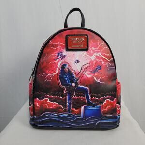 Loungefly Stranger Things Eddie Munson Mini Backpack Hellfire Club